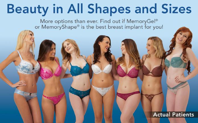 Breast Implant Shapes and Sizes