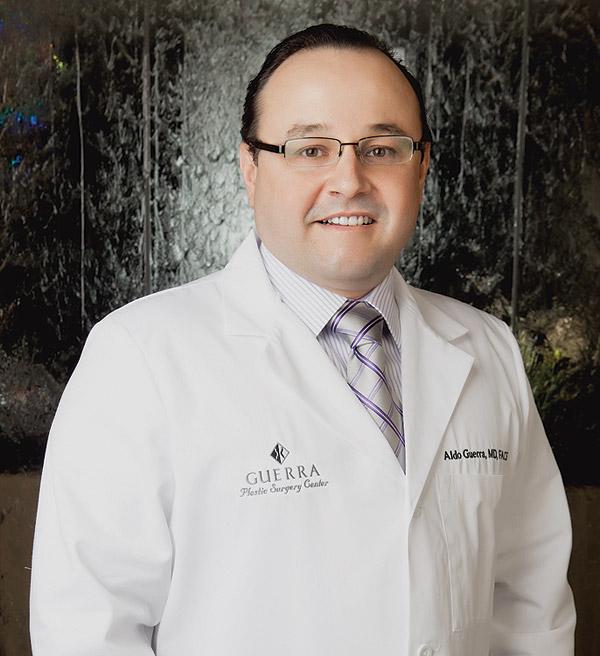 Dr. Aldo Guerra, a board certified plastic surgeon.